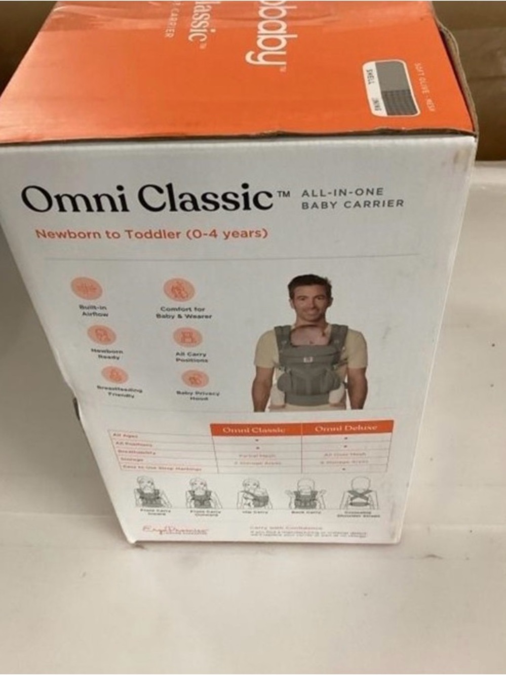 Ergobaby Omni Classic-army green